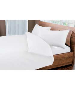 Unbranded AV Complete Bed Set Double Bed White