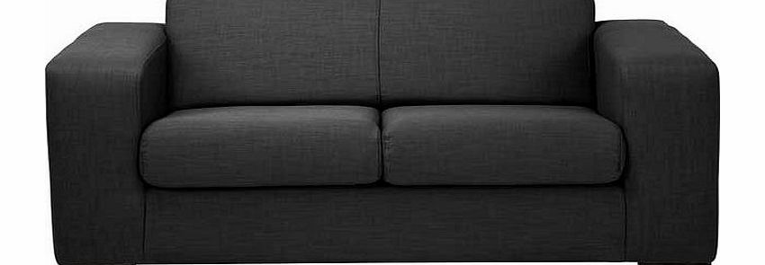 Unbranded Ava Fabric Compact Sofa - Charcoal
