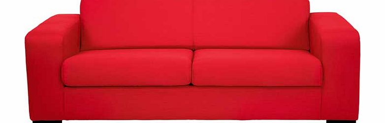 Unbranded Ava Fabric Sofa Bed - Red