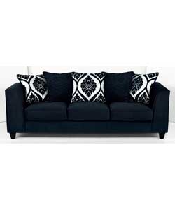 Unbranded Ava Large Sofa - Black