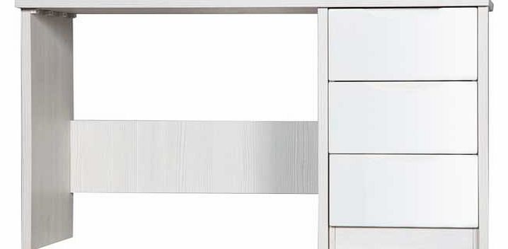 Unbranded Avola 3 Drawer Dressing Table - White