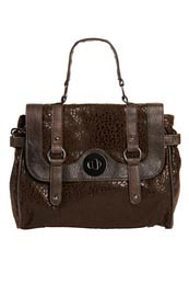 Unbranded Avril all over animal print satchel bag with