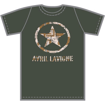 Avril Lavigne - Star Circle T-Shirt