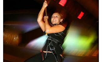 This amazing experience begins as you whizz down a 250 ft indoor zip wire, reaching speeds of up to