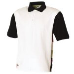 Top quality 100 cotton pique polo with contrasting