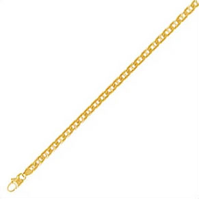 B040-l Ladies Gold Anchor Chain Bracelet