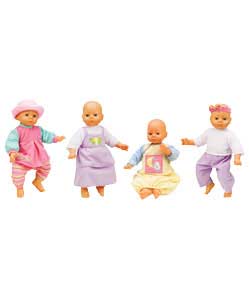 Unbranded Babie To Love 8 Piece Baby Doll Outfit Set