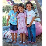 Babies Pack of 3 Butterfly Tops
