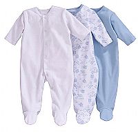 Babies Pack of 3 Sleepsuit
