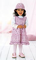 Babies Three-Piece Cord Dress Set