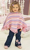 Babies Three-Piece Poncho Set
