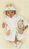 Babies Three-Piece Robe Set