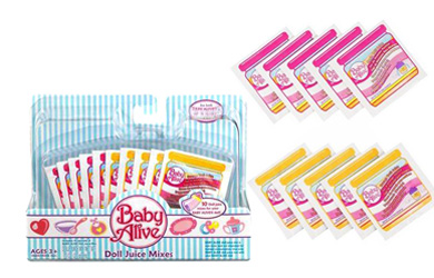 Yummy juice drinks for Baby Alive!