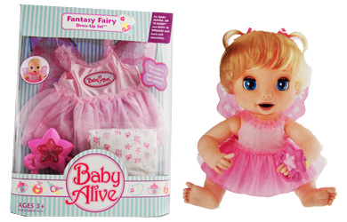 Unbranded Baby Alive - Fantasy Fairy Dress Up Set