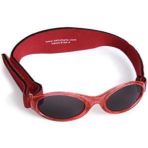 Baby BanZ Sunglasses- Red