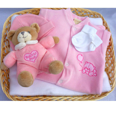 This Baby Girl Gift basket is an ideal new born baby gift