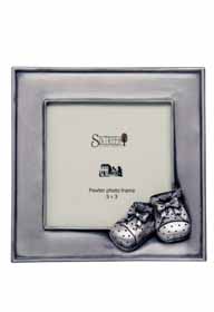Baby Photo Frame with Booties