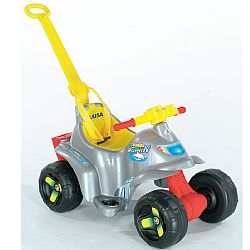 Baby Quad with Parent Handle