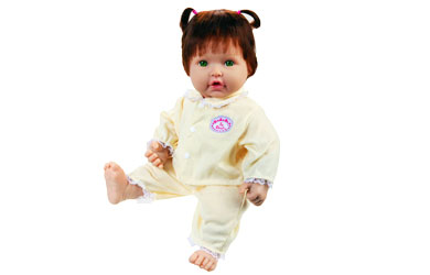 Unbranded Baby So Real - Straight Brown Hair