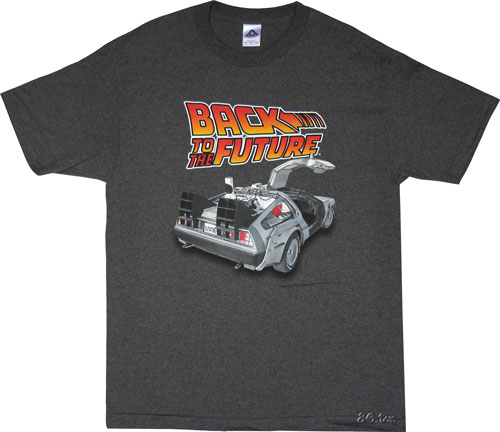 Unbranded Back to the Future Delorean Mens T-Shirt