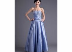 Unbranded Backless Sweetheart Beaded Draped Pleat