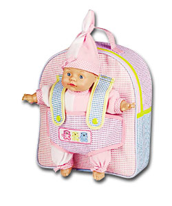 Backpack Baby and Feeding Set.