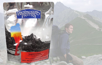 Unbranded Backpacker` Spaghetti and Sauce