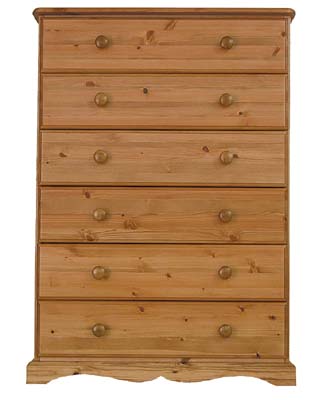 BADGER 6 DRAWER CHEST