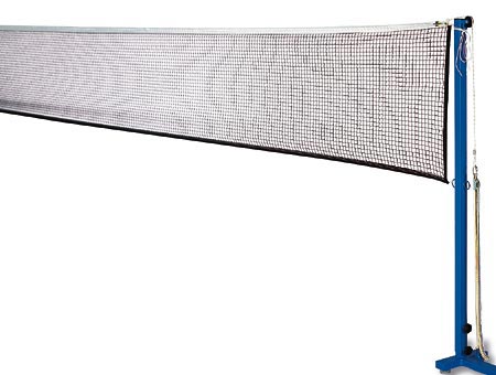 These nets make the best possible use of the hall length or width and enable larger groups to