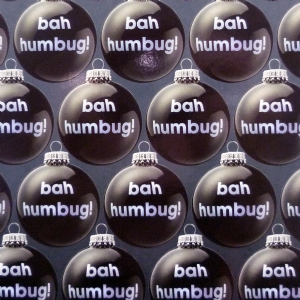 Unbranded Bah Humbug Card