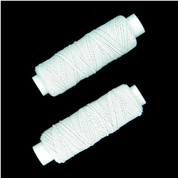Unbranded Bait elastic - White - (pack of 10) 200 Metres