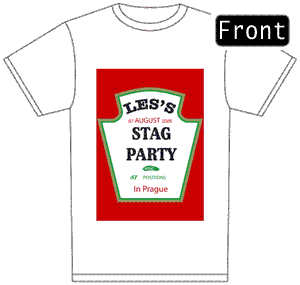 Unbranded Baked Beans Round Neck T-Shirt - Medium 40 Front