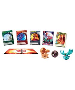 Gaming on the move.This highly portable pop open arena allows you to play Bakugan anytime, anywhere.