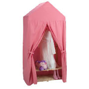 This pretty pink ballerina wardrobe is made from fir wood and TC canvas - perfect for your little an