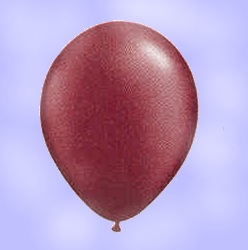Balloon - Burgundy - pearl latex 11 inch
