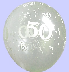 Balloon - Diamond clear - 50 all-round