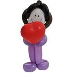 Unbranded Balloon Heart Lady