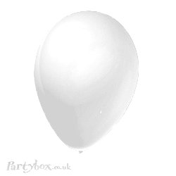 Balloon - White 11 inch standard latex
