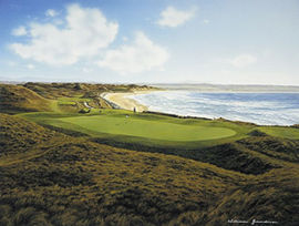 Unbranded Ballybunion 10th Hole Limited Edition Golf Print