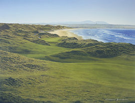 Unbranded Ballybunion 11th Hole Limited Edition Golf Print