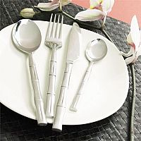 Bamboo Forged 16-Piece Cutlery Set