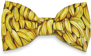 Unbranded Bananas Bow Tie