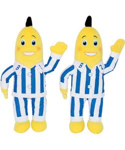 Unbranded Bananas in Pyjamas Soft Toys Assortment