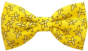 Unbranded Bananas Peeled Bow Tie