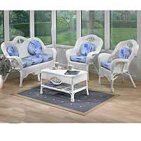 Banbury Furniture Set with Bella Blue Cushions