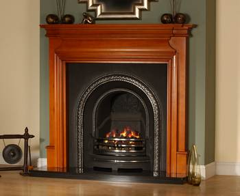 Solid wood surround
Comes in either rich cherry or antique pine
Surround only
