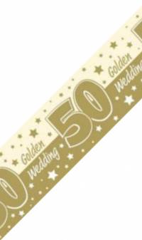 Banner - Golden Wedding