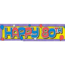 Banner - Happy 80th - QA230