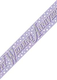 Banner - Happy Anniversary 9ft
