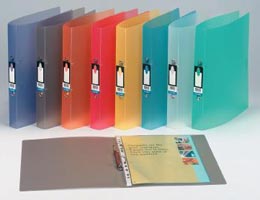 Bantex Snap Ring Binder Clear 117008